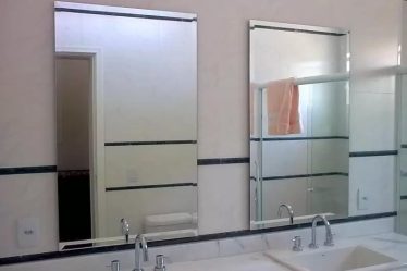 Espelho com bisotê em São Paulo: instalação e acabamento profissional